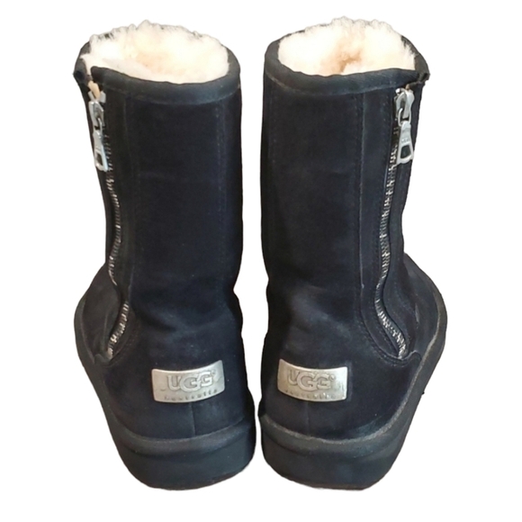 Ugg Australia Mayfaire sheepskin ankle booties shoes sz 8 - Picture 1 of 13